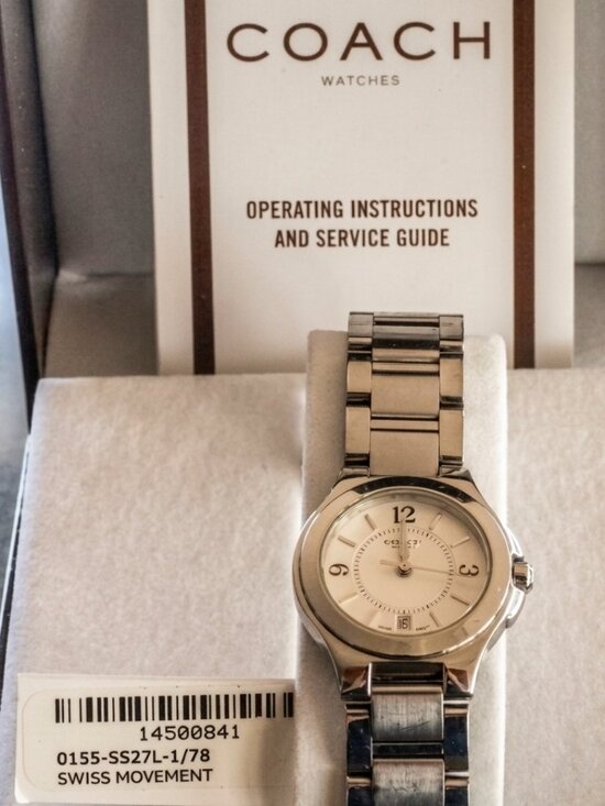 Vintage Coach Stainless Steel Swiss Watch main image 6